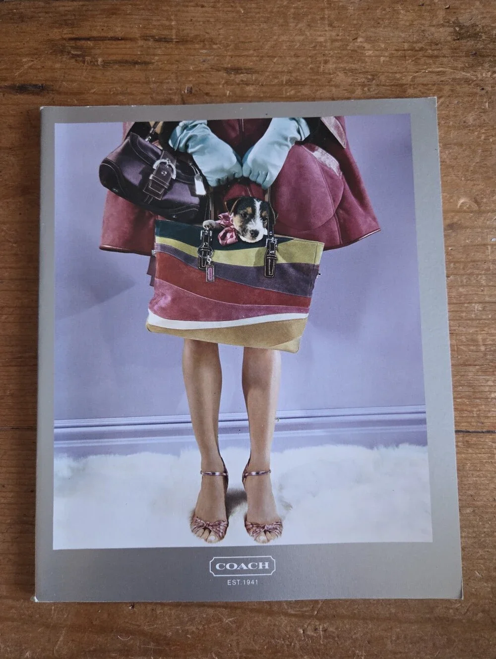 Rare Vintage Coach Y2K Holiday 2004 Handbag Accessories Catalog 67 Color Pages